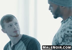 MaleNoir.com - My chiseled stepdad and I enjoy family time with anal