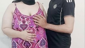 Sensitive moments of Anal Sex between Big ass sister-in-law and debor, where Bhabhi gives her hairy ass and hairy pussy for fuck