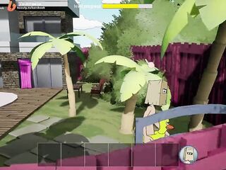 Futa sex with giant weenie uses each gap of breasty blond (Fuckerman Suset Floozy #6) - Jazziuu