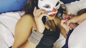 Cheating wife husband On call sex with boyfriend calling sex Indian Hindi porn video mahi65228