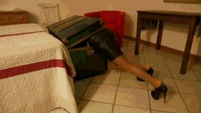 The maid stuck in a chest WMV
