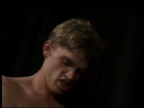 Bi guy licks on girls wet pussy and gets his ass fucked by guys big dick