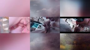 flextle-productions: home made pov vr exercise self suck-collage.