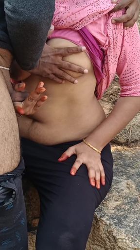 Powerful moment from &quot;cheating wife enjoying outdoor fucking with her husband friend - part 2&quot;