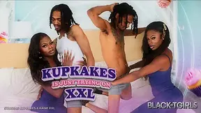 BLACK TGIRLS - Sexy Kupkakes Feels Great Fucking A BBC