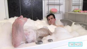 Skinny Twink Xander Rubs His Cock And Fingers His Butt Hole!