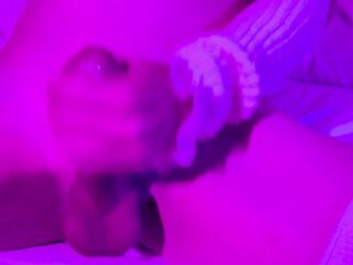 Biggest rod femboy gooning and cumming massive load