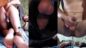 my red extended exclusive especially for my loved ones ! big boy with a big dick squirts like a woman without touching his dick with his hands, getting an anal orgasm. i m doing fisting and prolapse