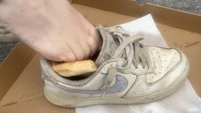 Eat My Scraps!! - A slave buys my Pizza, then also buys a slice, that I have prepared!!