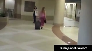 Cum Craving Sunny Lane Fucks Cock In Hospital Room!