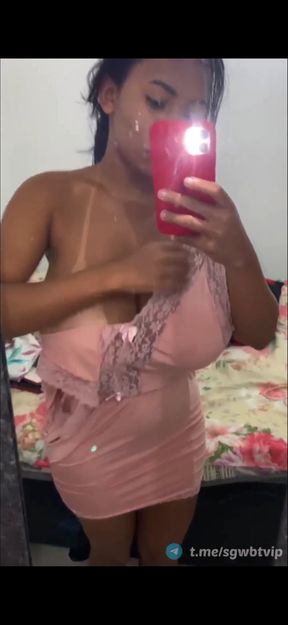 Pink dress