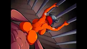 Huge-Busted Demoress Rides BBC Gamer Jamal in Legendary Queen Opala RPG Walkthrough