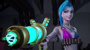 Hentai 3D uncensored Redmoa Jinx Blowjob