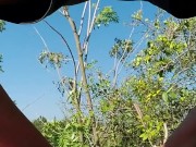 Paja en el techo de mi casa