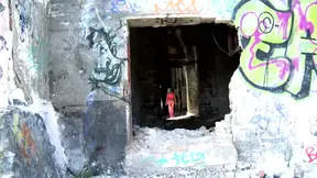 Public Playground - Antinia sucks and fucks three huge cocks