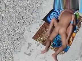 Beach sex mature amateurs Brian and Angela