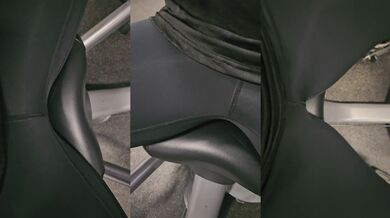 Working out with Cameltoe at the Gym