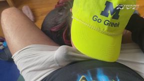 Big-Bellied Brazilian Fucks Asian FTM Twink