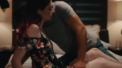 Shemale Natalie Stone Lets Her Stepbrother Bang Her Ass