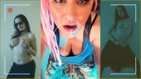 Episode 8 the Sexy Shemale Mesmerizes You to Love Big Black Hanging Balls Shemale Is Me