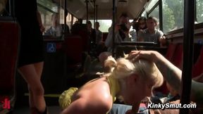 Wild Bus Sex And Anal Fucking Uma