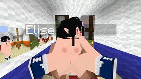 minecraft jenny mod fapcraft elise always has her mouth open for some dick