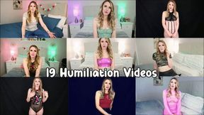 19 Mini Humiliation Videos - HD 1080