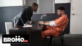 Intense Mirror Cumshot for Officer Adrian Hart