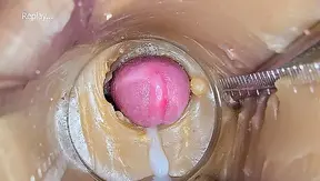 Squirt Explosion: Watch Creamy Load Fill a Realistic Pussy – 4K HD