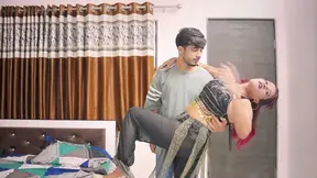 Indian stud bangs MILF at the hotel after dance bar