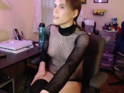 Goth look from Chaturbate stream 4-17-21