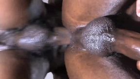 james and alex, barely out of prison, find themselves in an indecent masked position. the big surprise is their big long black cocks penetrating each other for the first time in their first fucking e