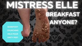 Breakfast for those beneath me