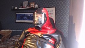 Heavy Duty Rubber Hazmat Suit Bondage