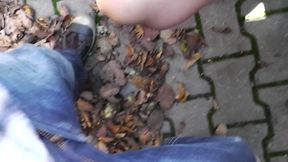 Blowjob at the truckstop - outdoor alert