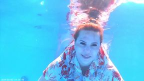 Long Breath Holding Underwater