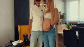 Friends appreciated Diana's full belly MOV
