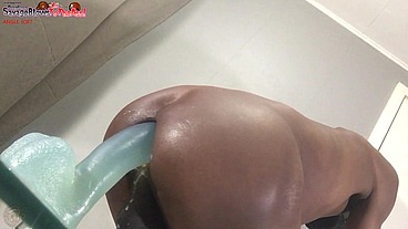 *PREMIUM* Huge Dildo Riding Balls Deep Ass Fucking Extreme Anal Twink - Angle 1of7 - Starring DJ ButtPussy