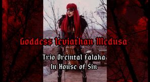 Trio Oriental Falaka Session in House of Sin