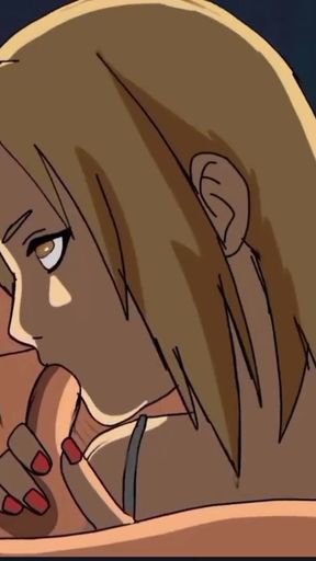 BUSTY BLONDE MILF CHEATS ON HUSBAND WITH YOUNG VISITOR AT NIGHT! Oblivious Writer Husband Cuckold NTR Hentai   Clip 1