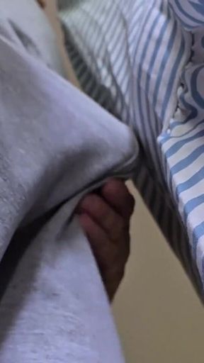 Stranger Guy Ejaculate with No Shame Inside Her Panties in Crowded Subway Train