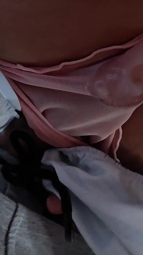 Stranger Guy Ejaculate with No Shame Inside Her Panties in Crowded Subway Train