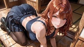 explosive hentai onee-san session – big tits bouncing, dripping madness