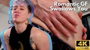 Girlfriend Swallows You to Be Closer - Vored by Your Sweet Romantic Partner Jaq Quicksilver - nonbinary, soft domination, belly, tummy, non-nude - 4k mp4