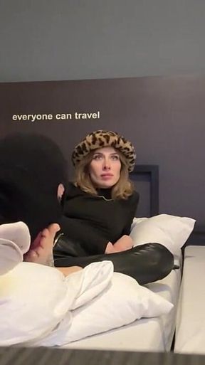 He Sniffs, Licks, and Massages My Sweaty Feet.