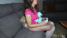 STEP-DADDY STUFFED My TIGHT LITTLE ASS While GAMING! VenusetVulcanus