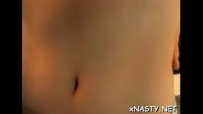 Remarkable young Sanita adores oral games