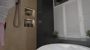 Stepbro &mdash;  Can I Join You in the Shower? Stepsister's Wet T-shirt and Pussy  Taboo  POV  Dirty Talk