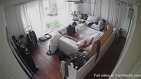 Grandpa with huge dick massaged and fucked by young hot girlfriend 2170