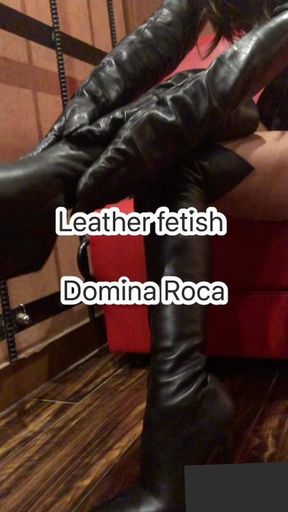 6. leather fetish.